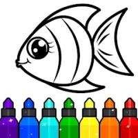 Fish Aquarium Coloring Games