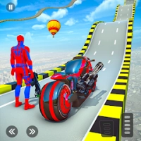 Superhero Bike Racing Games