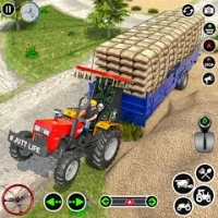 Modern Farming Tractor Game 3D