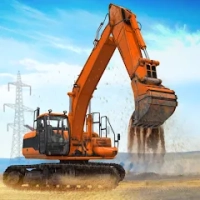 Heavy Machine Truck Driving