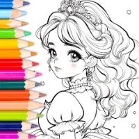 Doll Color: Princess Coloring