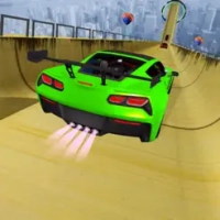 3D Car Ramp Jump Stunts