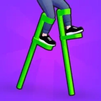 Stilts Run - Walk & Step Over