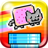 Flappy Nyan: flying cat wings