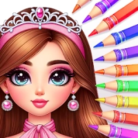 Princess Girl Coloring Games