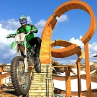 Racing on Bike