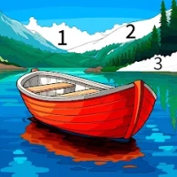 Calm Color—Color by number