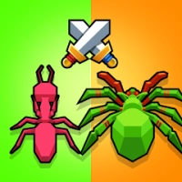 Ants Battle: Count & Merge