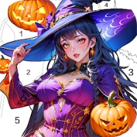 Halloween Coloring Games