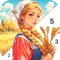 Farm Country Color By Number