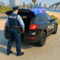 Police Cop Chase Car Games Sim