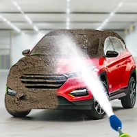 ASMR Car Wash: Power Washing