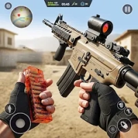 FPS Commando Strike Gun shoot