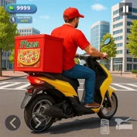 Bike Rider Food Delivery Boy