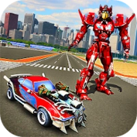 Robot Car War Transform Fight