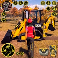 Sand Excavator JCB Truck 3D