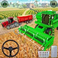 Big Farming Tractor Game 3D