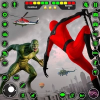 Gangster Crime Rope Hero City