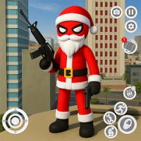 Santa Stick Gangster Crime