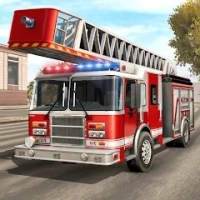 Fire Truck Rescue Firefighter