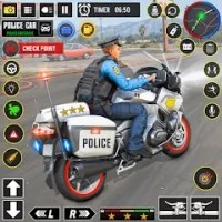 Police Bike Rider Cop Games 3D
