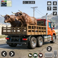 Farm Animal Transport Truck 3d