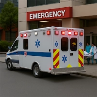 City Ambulance Driving Sim 3D