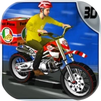 Bike Rider Pizza Delivery Game