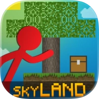 Stickman Skyland: Cube Craft
