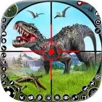 Wild Dino Hunting Gun Games 3d