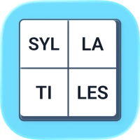 Syllatiles - Word Puzzle Game