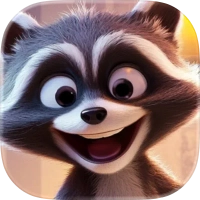 Raccoon prankster and Grandpa