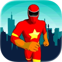 Superhero Run Robot Invasion