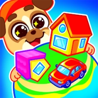 Kids town in fun world games.