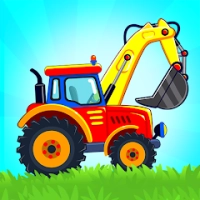 Excavator: Kids building games