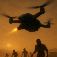 Drone Simulator: SMASH ZOMBIES