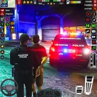 US Police Chase Car Game 3d