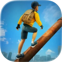 Going Up Rooftop - Parkour 3D