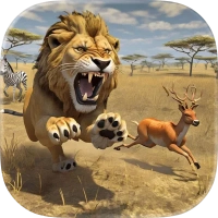 Wild Lion Animal Survival Sim