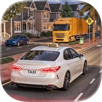 Midnight Taxi Car Driving Game