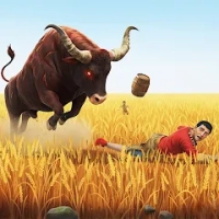 Angry Bull Attack Rampage