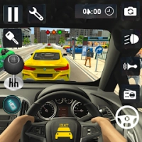 Modern Taxi Simulator Game