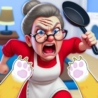Bad Pet Cat vs Angry Gran Sim