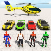 Superhero Car Games: Mega Ramp