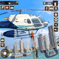 Copter Car Ambulance Sim 3d