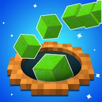 Pixel Hole Game: Eat The World