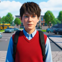 School Stealth Escape Run Game