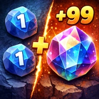Gem Merge: Crystal Drop Puzzle