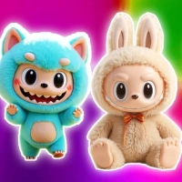 Labubu Clicker: Toy Shelf 3D