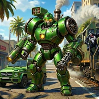 Multi Robot Animal Robot War